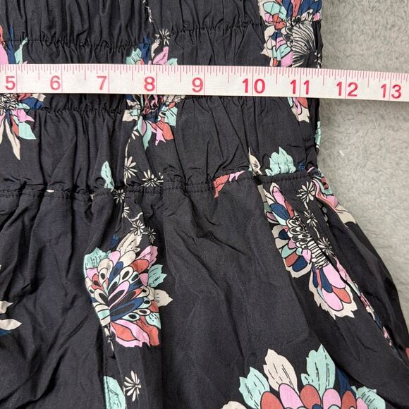 Free People The Way Home Shorts Floral Combo Size S Black Multi Athleisure - Picture 5 of 11